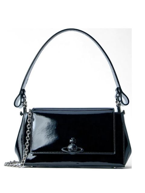 Vivienne Westwood Orb-plaque shoulder bag - Black - zdjęcie produktu nr 1