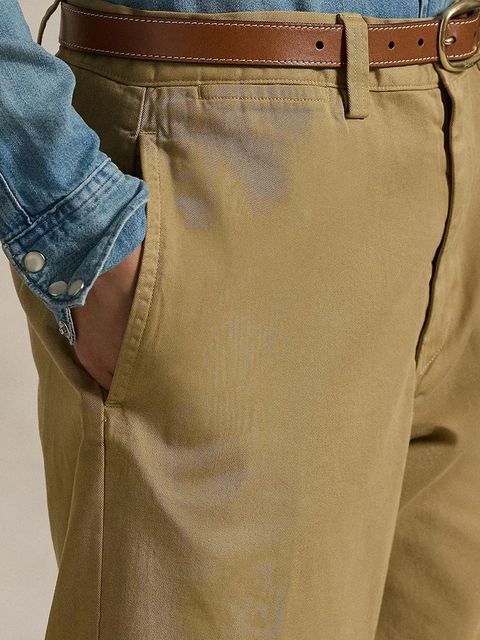 Polo Ralph Lauren jeansy Str Lg Chino Full Length Flat damskie medium waist 211967729