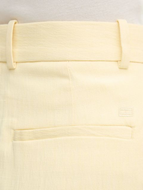 Tommy Hilfiger szorty z domieszką lnu