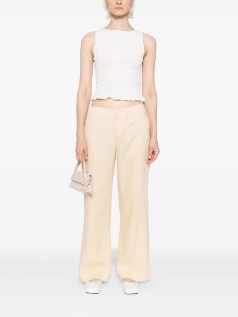 Reformation Vida pants - Yellow - zdjęcie produktu nr 2