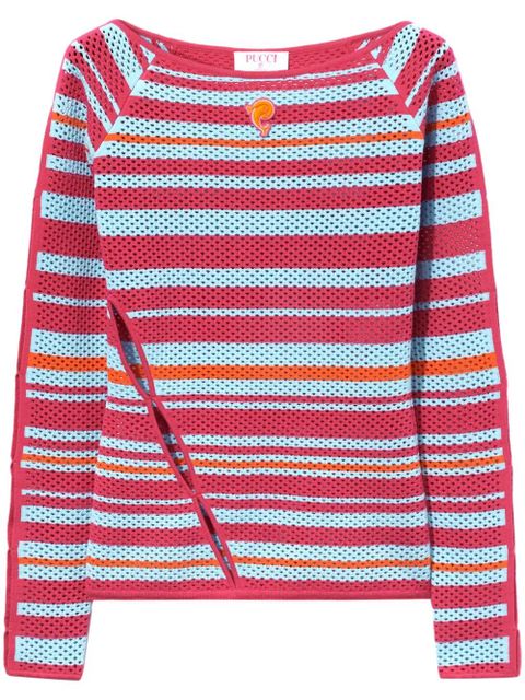 PUCCI striped top - Pink - zdjęcie produktu nr 1