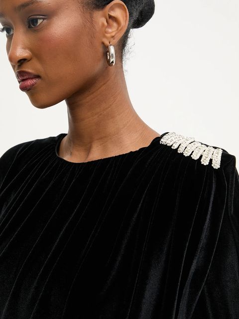 Answear.LAB sukienka kolor czarny mini dopasowana - zdjęcie produktu nr 2