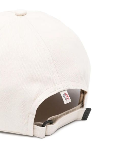 Moncler Grenoble cotton baseball cap - Neutrals - zdjęcie produktu nr 2