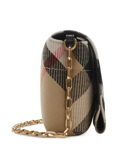 Burberry Check-pattern mini bag - Neutrals