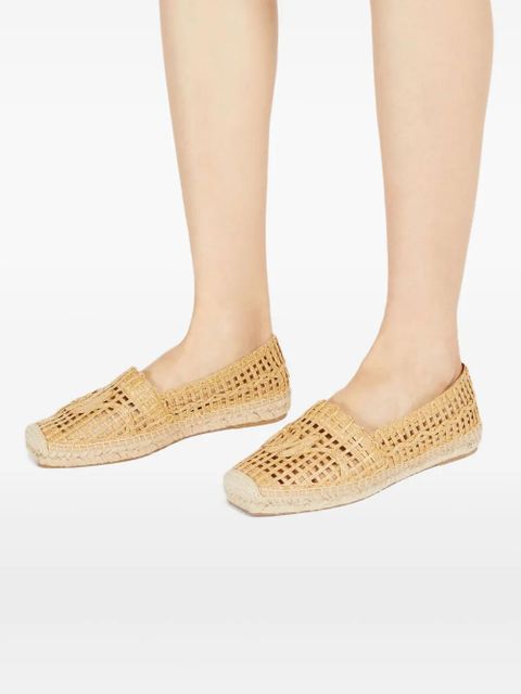 Weekend Max Mara woven espadrille flat - Neutrals