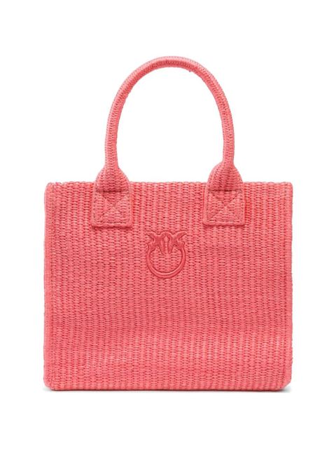 PINKO woven Love Birds tote bag - zdjęcie produktu nr 1