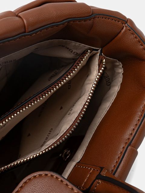 Guess torebka MARION kolor brązowy HWWG80 72060