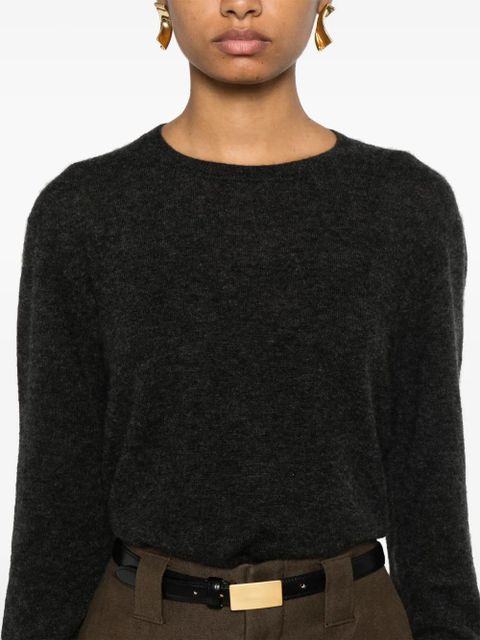 Saint Laurent crew-neck sweater - Black