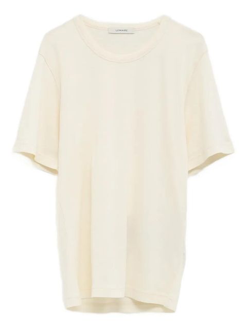 LEMAIRE round-neck short-sleeve top - Neutrals - zdjęcie produktu nr 1