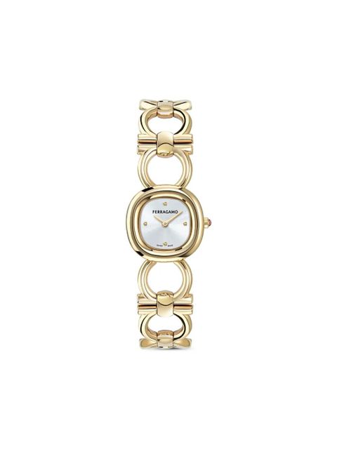 Ferragamo Double Gancini 25mm - White - zdjęcie produktu nr 1