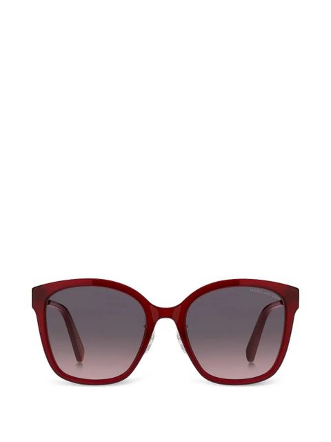 Marc Jacobs gradient-lens square-frame sunglasses - Red - zdjęcie produktu nr 1