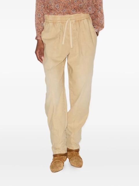 MARANT ÉTOILE Catalia drawstring-waistband trousers - Neutrals
