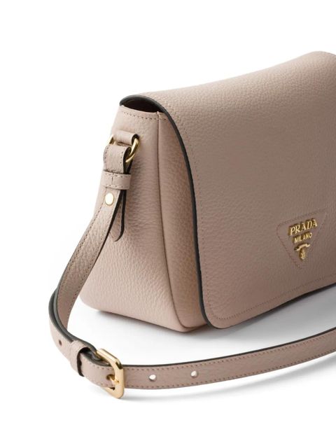 Prada leather shoulder bag - Neutrals