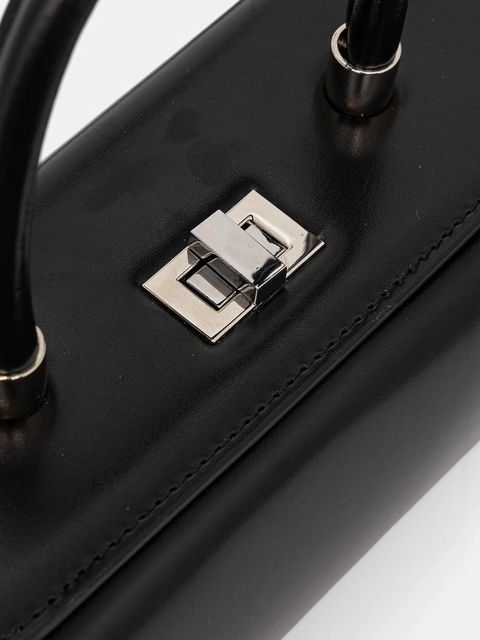 Answear.LAB torebka skórzana kolor czarny