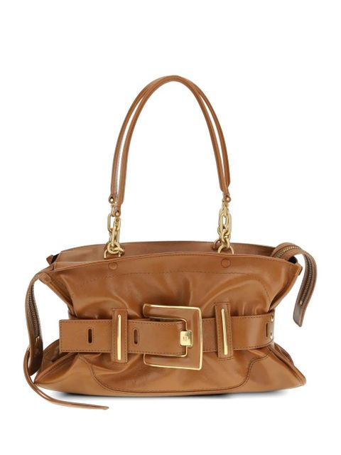 Balmain Anthem leather shoulder bag - Brown - zdjęcie produktu nr 1