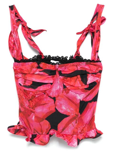 Charo Ruiz Ibiza Dessine top - Black - zdjęcie produktu nr 1