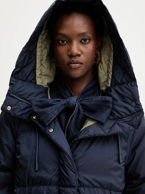 Weekend Max Mara kurtka dwustronna ANFORA kolor granatowy 2525496062600