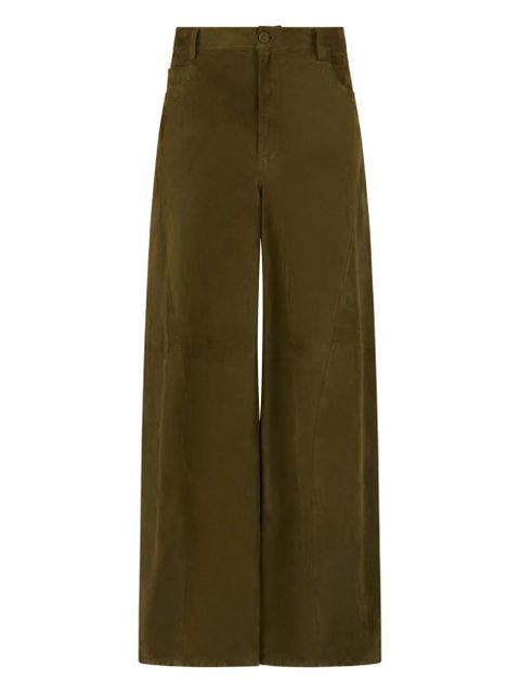 Marni wide-leg trousers - Green - zdjęcie produktu nr 1