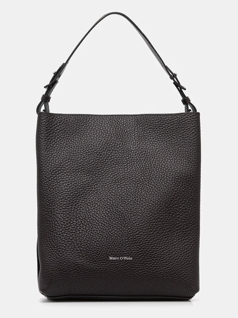 Marc O'Polo torebka skórzana kolor brązowy 5000007749 - zdjęcie produktu nr 1