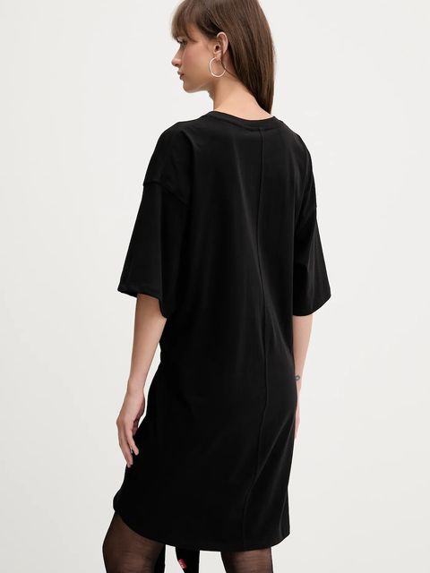 Diesel sukienka D-EIVOR kolor czarny mini oversize A19232.0NIAX