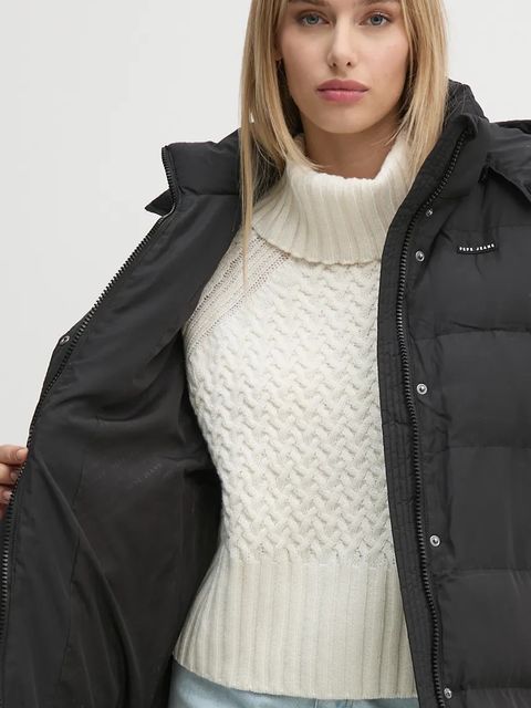 Pepe Jeans bezrękawnik BIBI VEST damski kolor czarny zimowy PL402439