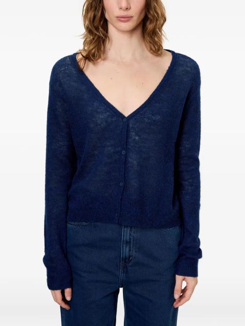 American Vintage Dumy V-neck cardigan - Blue