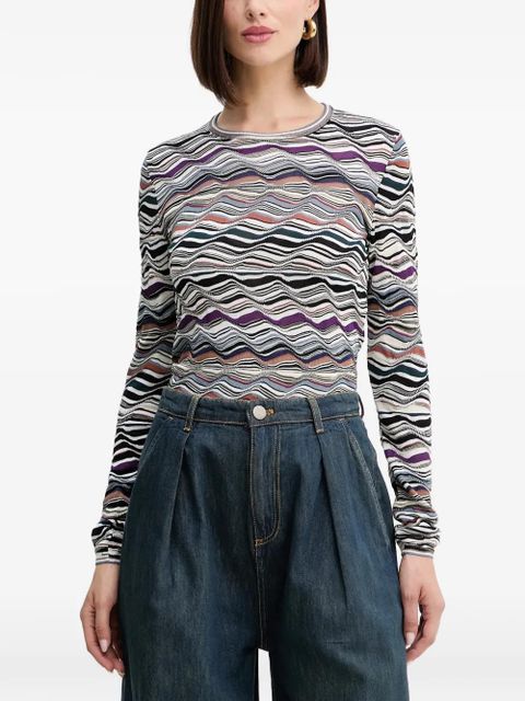 Missoni wavy sweater - White - zdjęcie produktu nr 1