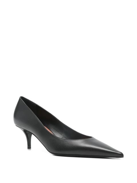 Amina Muaddi Barbara heeled pumps - Black