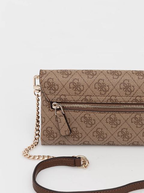 Guess torebka NOELLE kolor beżowy HWBG96 72750