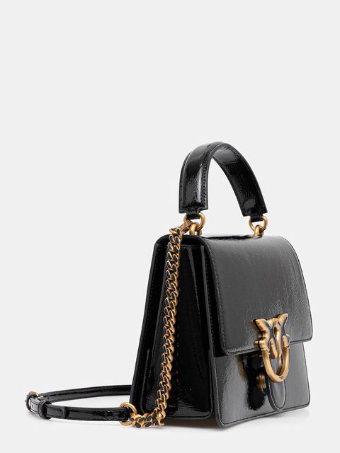 Pinko torebka kolor czarny 100066 A1UV