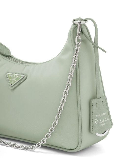 Prada Re-Edition 2005 Re-Nylon shoulder bag - Green