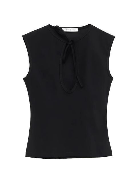 Gimaguas Anis open-front tie top - Black - zdjęcie produktu nr 1