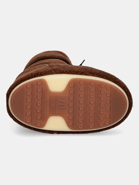 Moon Boot śniegowce MB ICON FLEECE kolor brązowy 80D1403080 M004