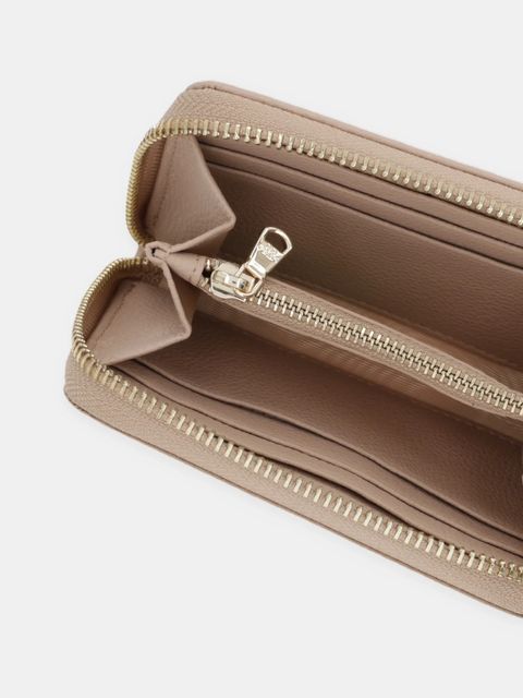 Patrizia Pepe portfel skórzany damski kolor beżowy 8Q0017 L001 - zdjęcie produktu nr 2