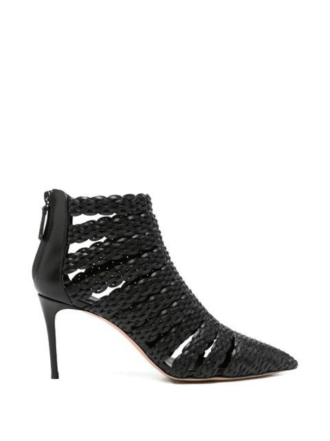 Casadei Julia Avenida pointed-toe ankle boots - Black - zdjęcie produktu nr 1