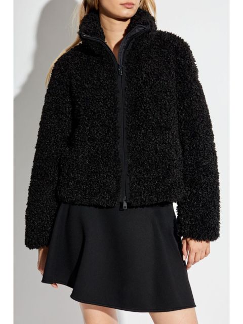Moncler faux shearling jacket - Black