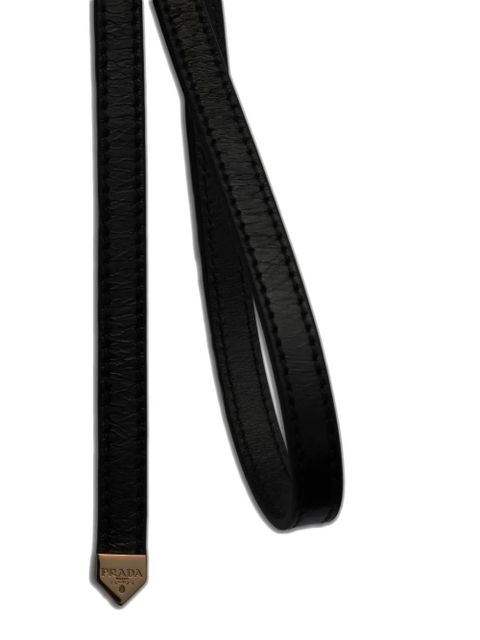 Prada leather belt - Black