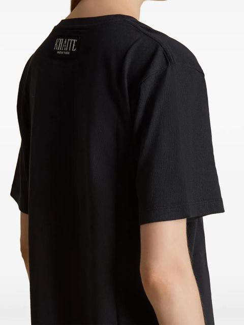 KHAITE The Mae T-shirt - Black