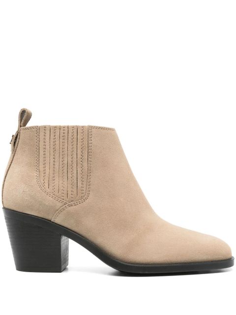Tod's 70mm suede ankle boots - Neutrals - zdjęcie produktu nr 1