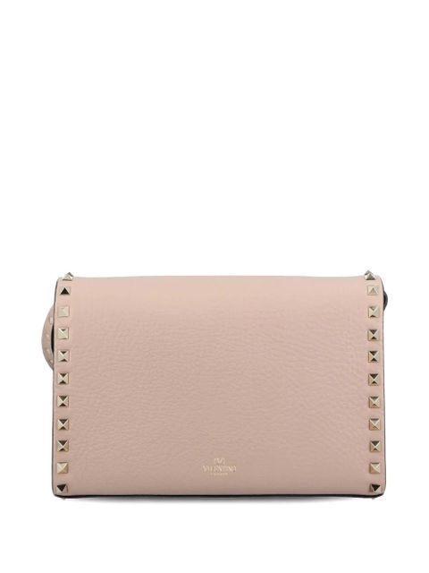 Valentino Garavani small Rockstud leather crossbody bag - Pink - zdjęcie produktu nr 2