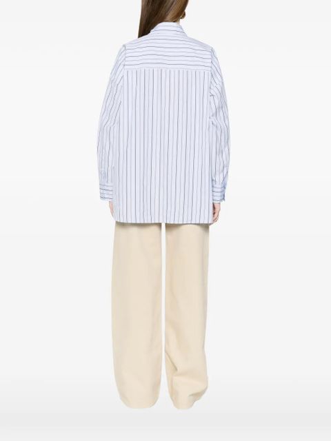 Weekend Max Mara striped-pattern shirt - Blue