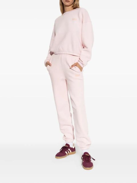 American Vintage Izubird logo-printed cuffed trousers - Pink - zdjęcie produktu nr 2