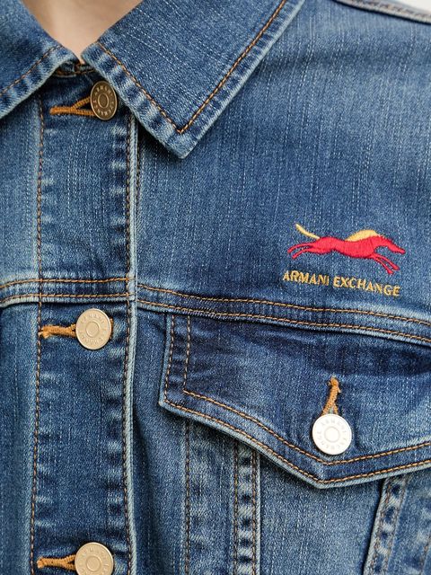 Armani Exchange kurtka jeansowa