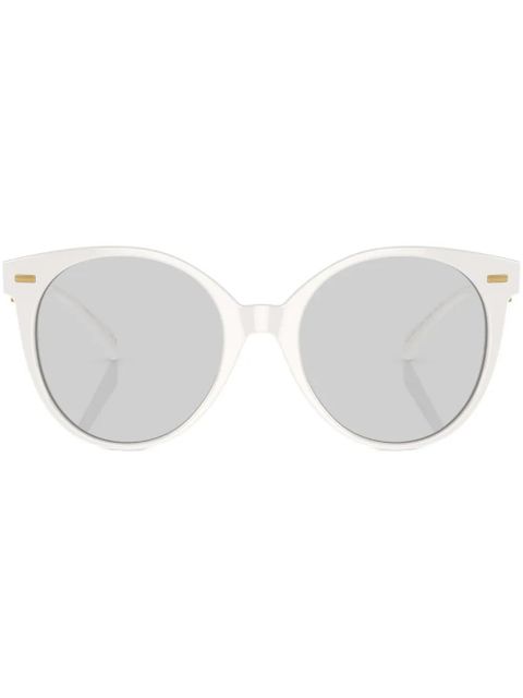 Versace Eyewear round-frame sunglasses - White - zdjęcie produktu nr 1