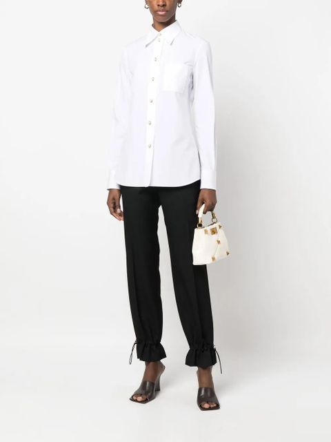 Lanvin point-collar cotton shirt - White