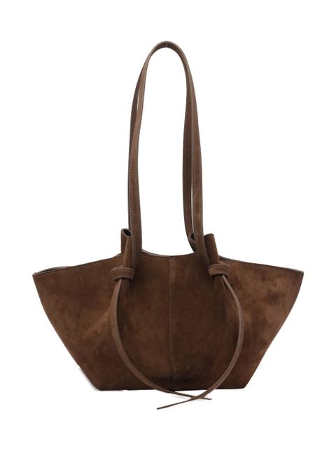 Yuzefi Mochi suede shoulder bag - Brown
