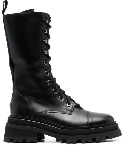 Zadig&Voltaire Ride lace-up boots - Black - zdjęcie produktu nr 1