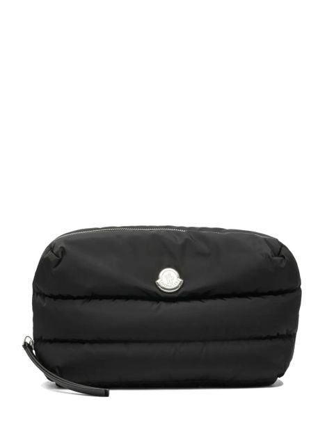 Moncler quilted-pattern clutch bag - Black - zdjęcie produktu nr 1
