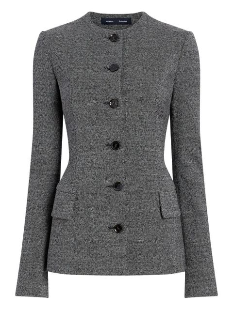 Proenza Schouler Annemarie button-fastening jacket - Grey - zdjęcie produktu nr 1