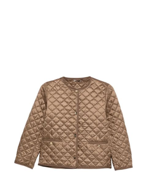 Max Mara quilted button coat - Brown - zdjęcie produktu nr 1